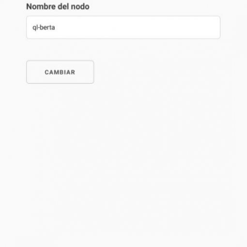 Node configuration icon