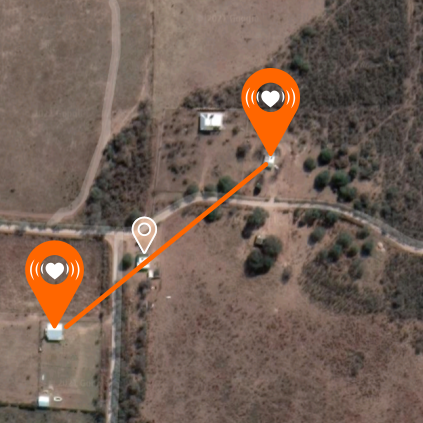 Satellite map preview