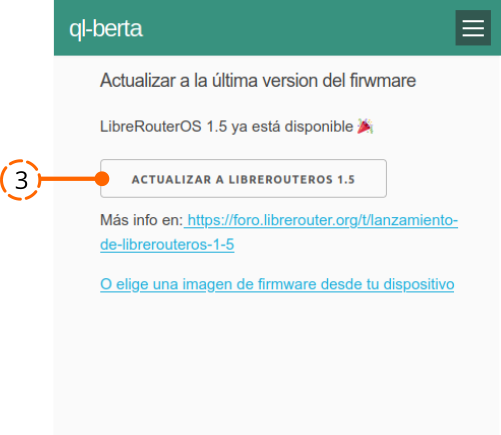 Step 3 — upgrade