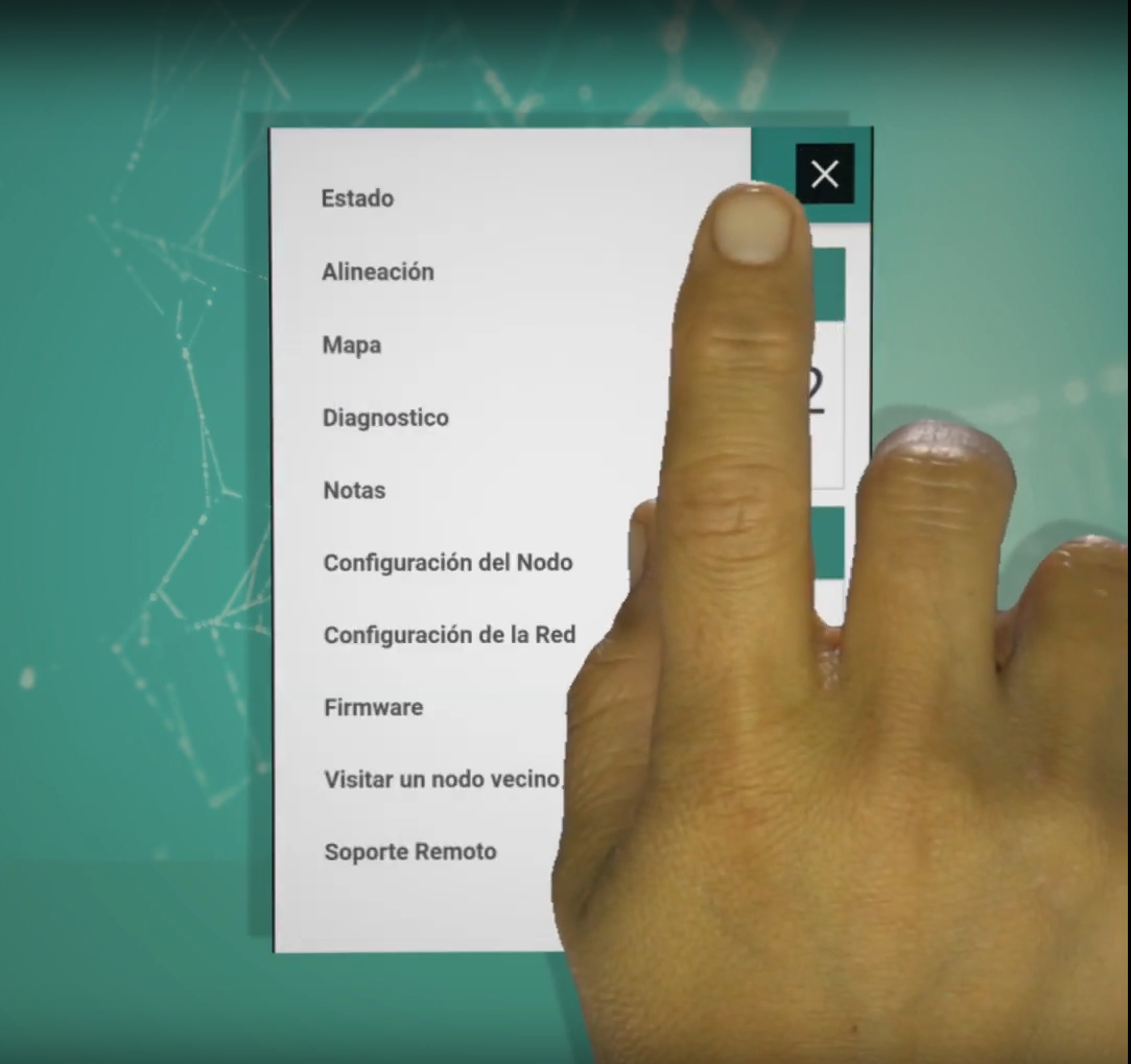 Menu overview